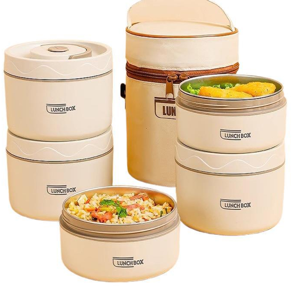 Baby Food Warmer - 3pcs Insulated Lunch Box 304 Stainless