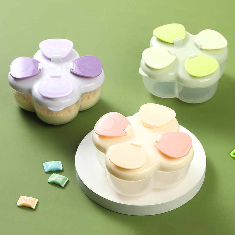 Portable Clover 4-Compartment  - огляд і ціна Baby Food Jars With Lids