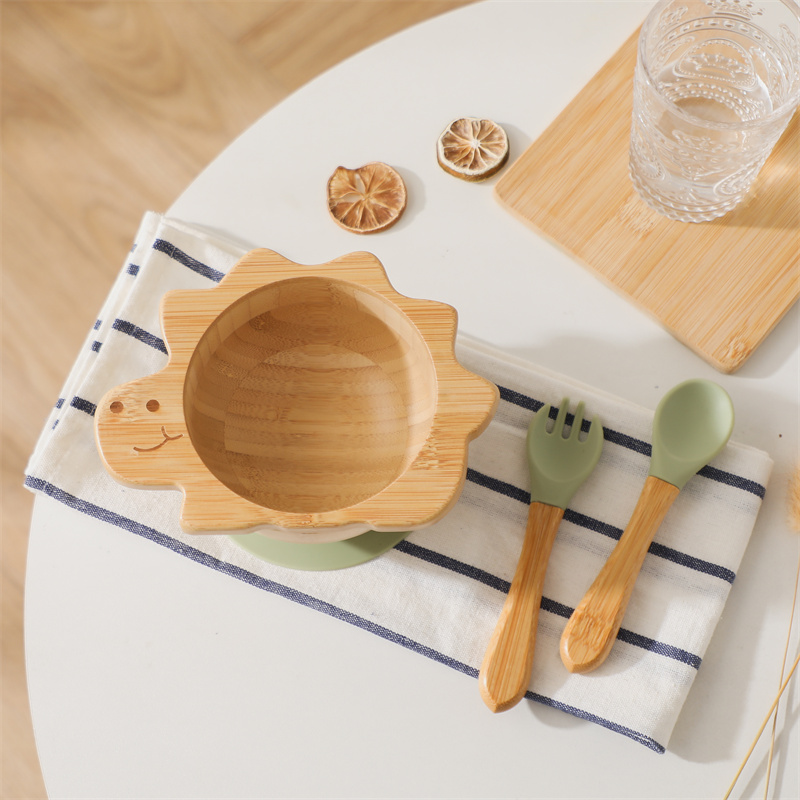 Baby Wooden Tableware Set Dino - огляд і ціна Baby Food Menu