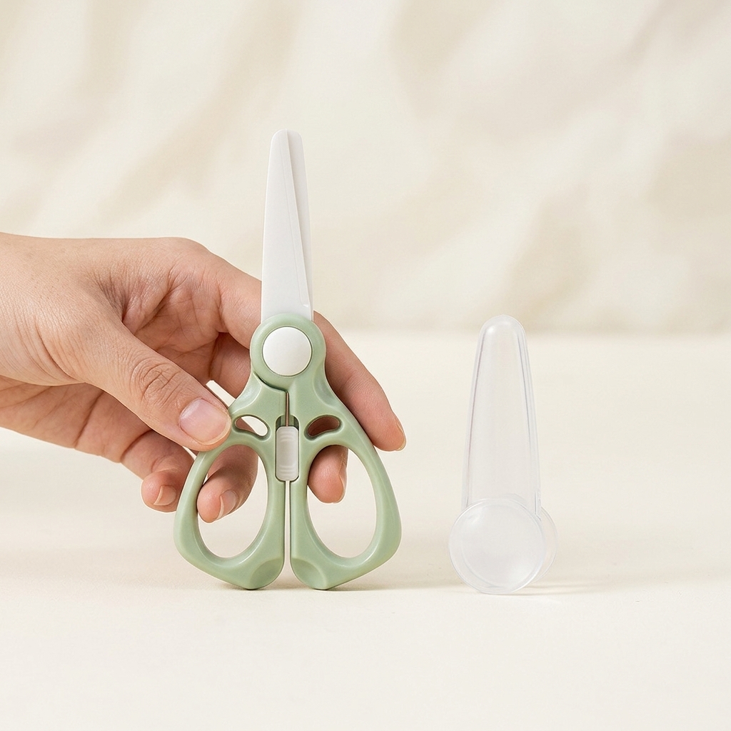 Ceramic Food Scissors Portable - огляд і ціна Baby Food Scissors