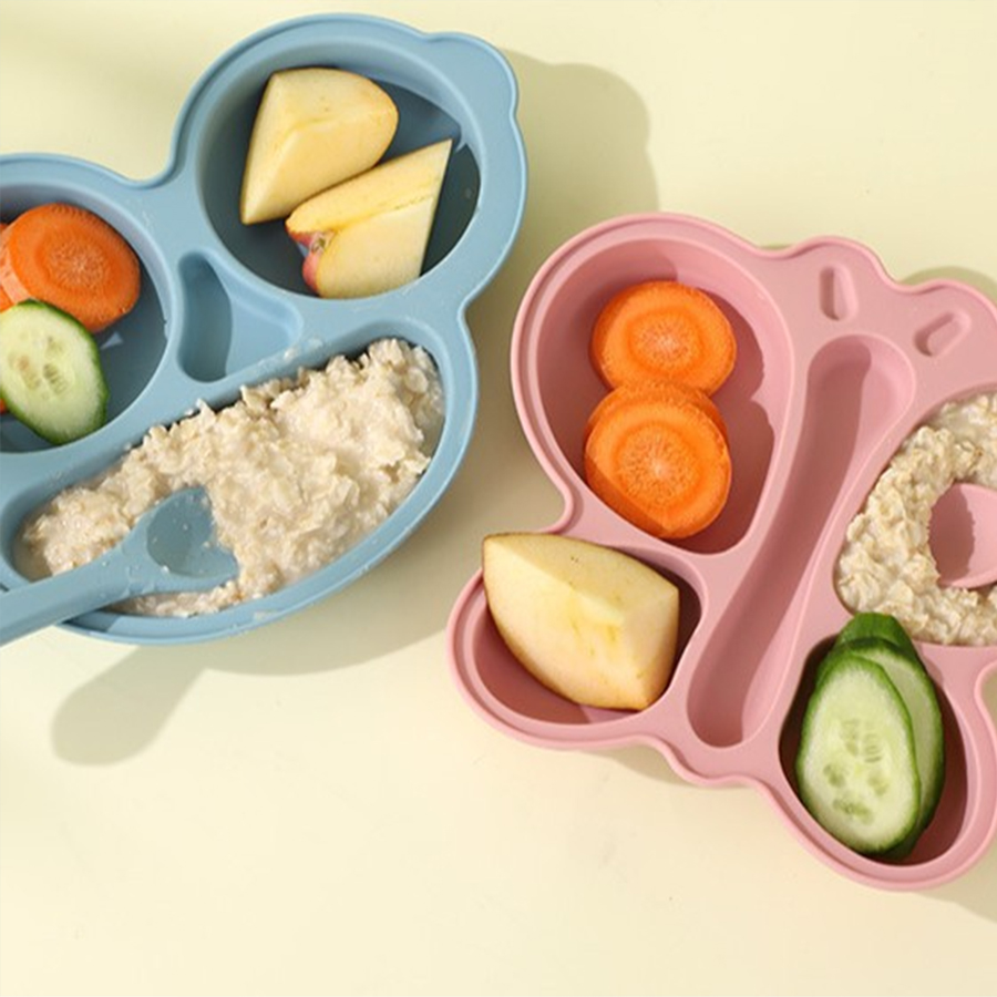 2pcs Baby Butterfly Silicone D - огляд і ціна Baby Food Menu