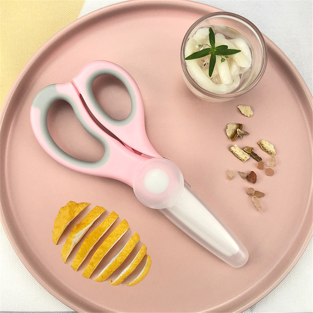 Portable Ceramic Scissors Baby - огляд і ціна Baby Food Scissors