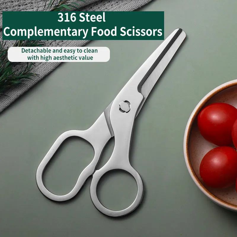 Baby Food Scissors Detachable  - огляд і ціна Baby Food Scissors