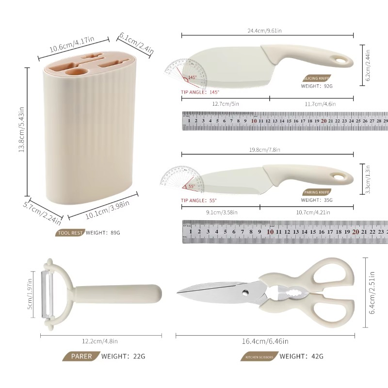 5-piece Kitchen small tool hou - огляд і ціна Baby Food Scissors