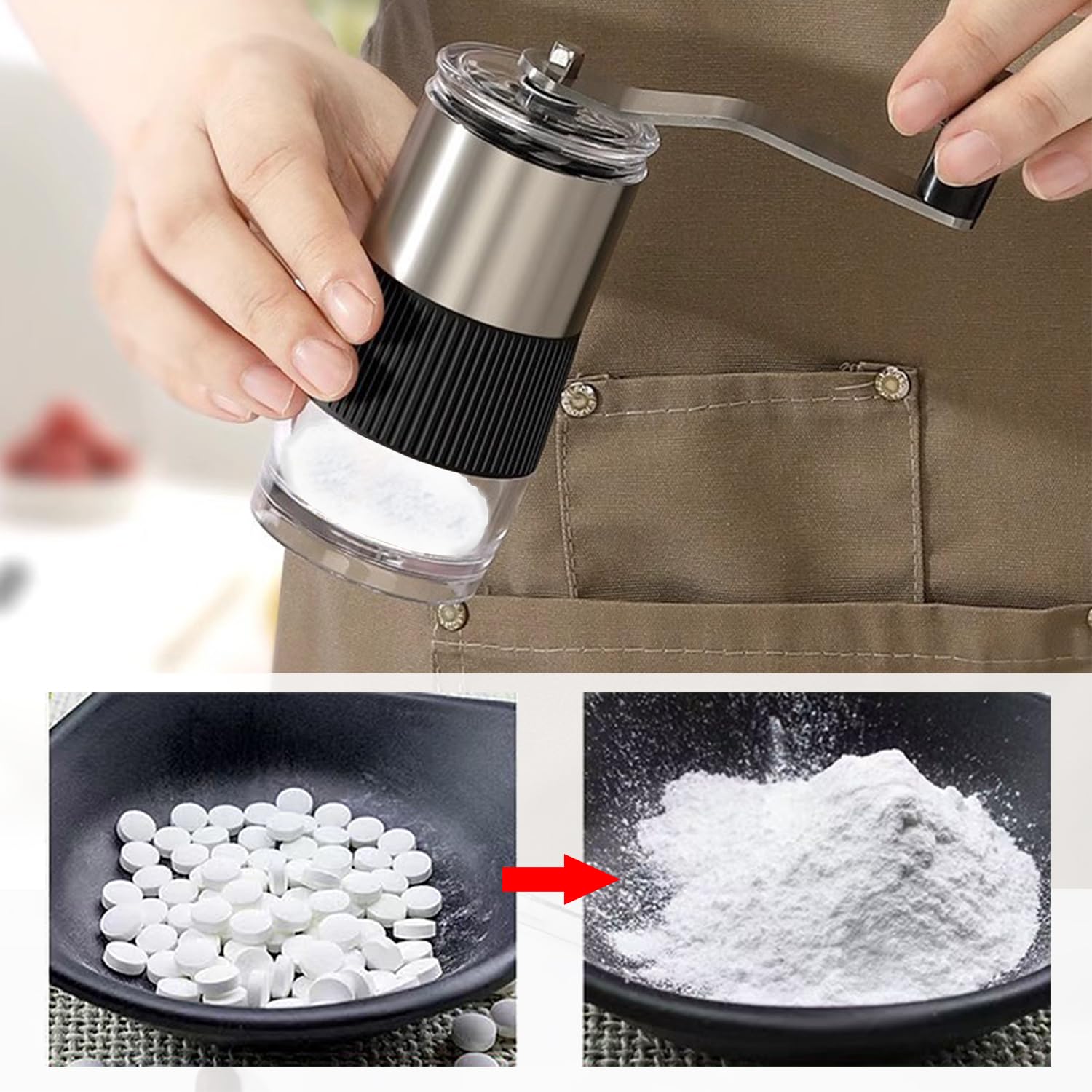 Pill Crusher with Pill Cutter  - огляд і ціна Baby Food Scissors