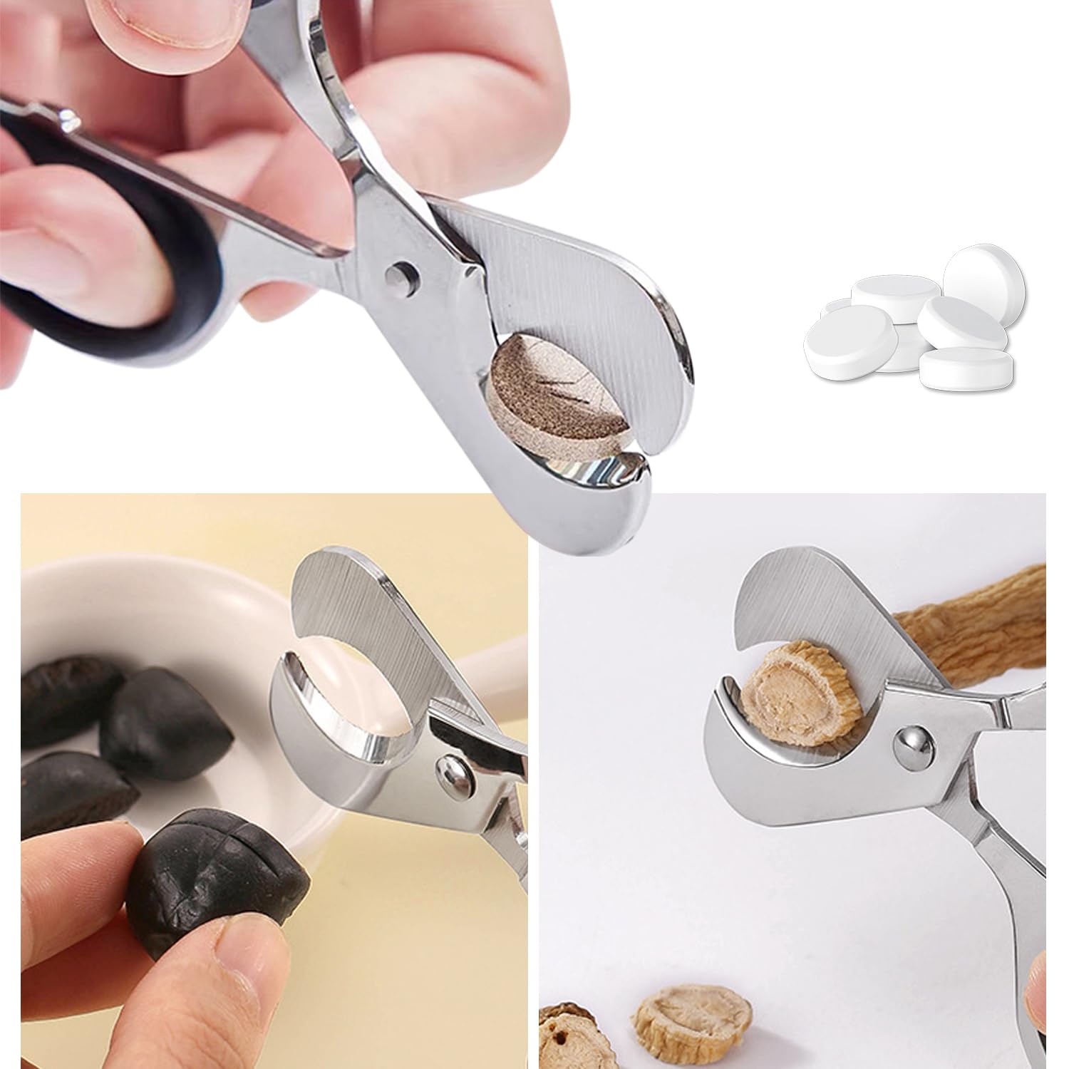 Pill Crusher with Pill Cutter  - огляд і ціна Baby Food Scissors