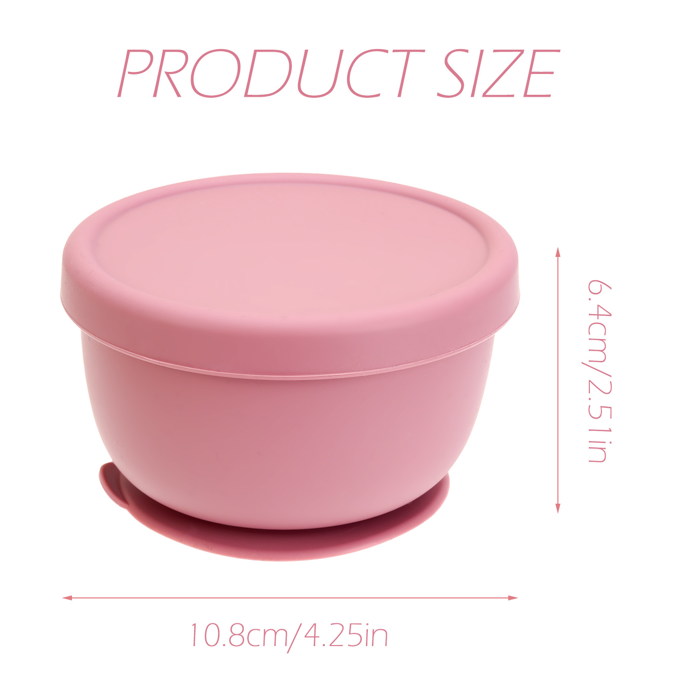 1PC Silicone Baby Feeding Bowl - огляд і ціна Baby Food Jars With Lids