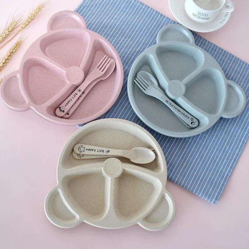 Baby Bowl Spoon Fork Sets Feed - огляд і ціна Baby Food Menu