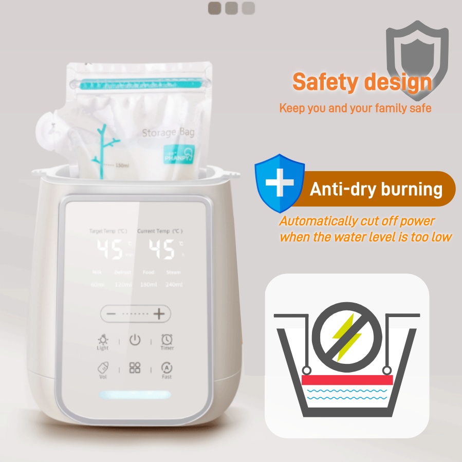 8In1 Baby Bottle Breast Milk W - огляд і ціна Baby Food Warmer