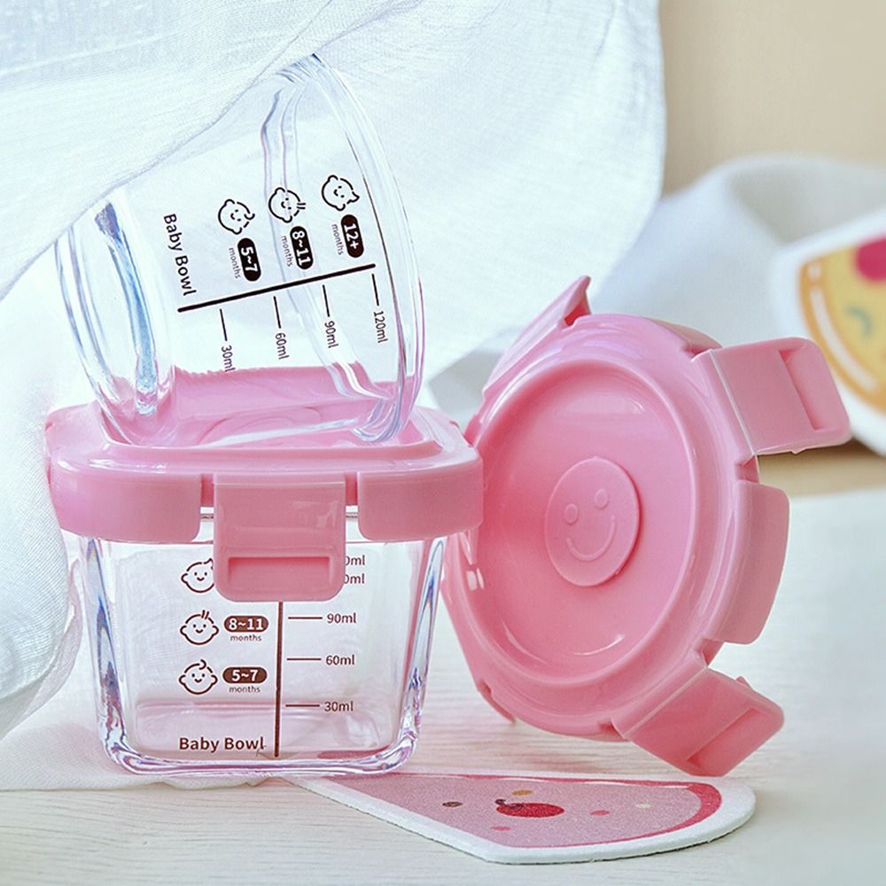 Glass Food Storage Box New 170 - огляд і ціна Baby Food Jars With Lids