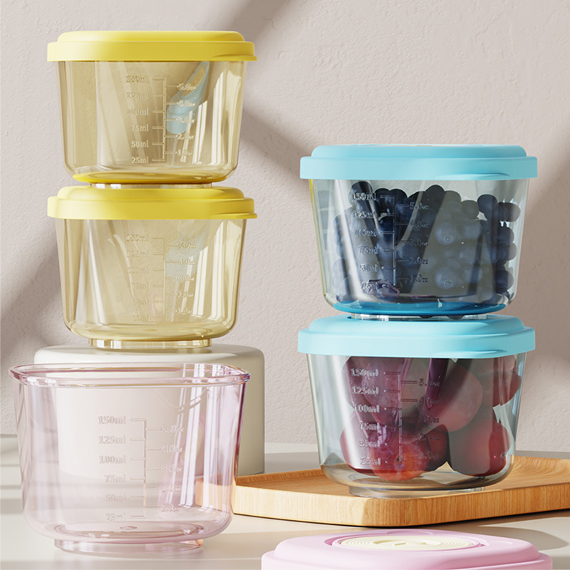 6 Pcs Baby Food Storage Contai - огляд і ціна Baby Food Jars With Lids