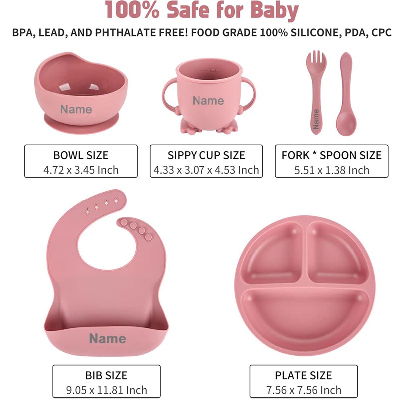 Personalized Name Baby Feeding - огляд і ціна Baby Food Menu