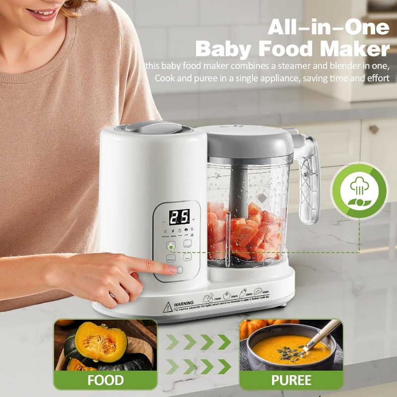 Baby Food Maker Steamer Blende - огляд і ціна Baby Food Youtube