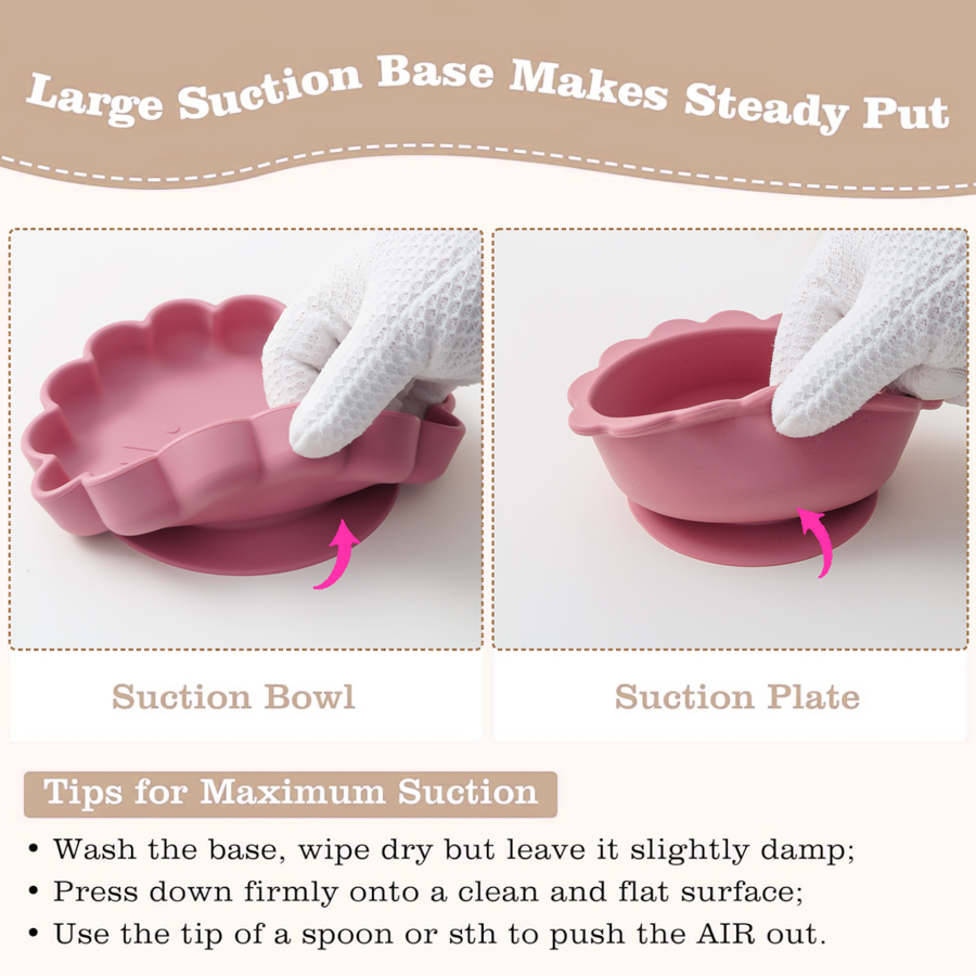 7PCS Baby Silicone Tableware S - огляд і ціна Baby Food Menu