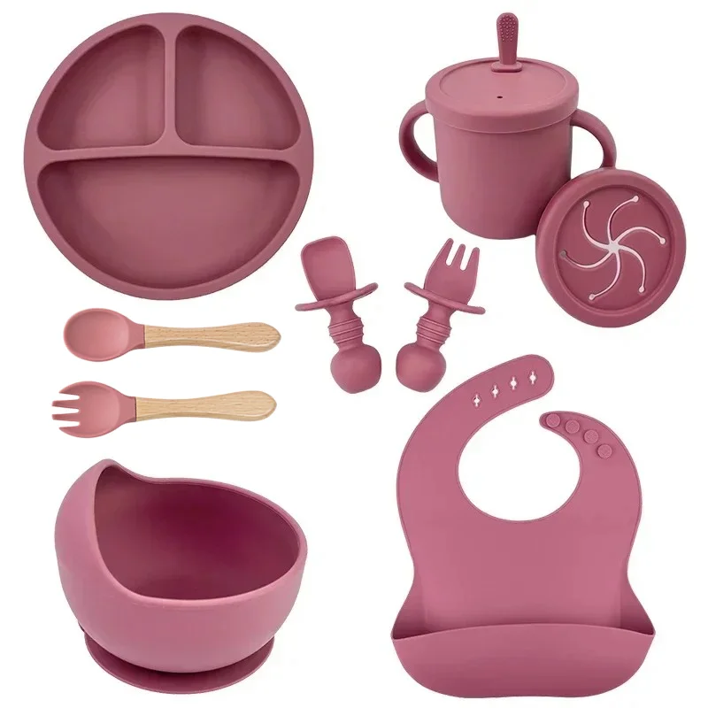 Food Grade Silicone Child Dish - огляд і ціна Baby Food Menu