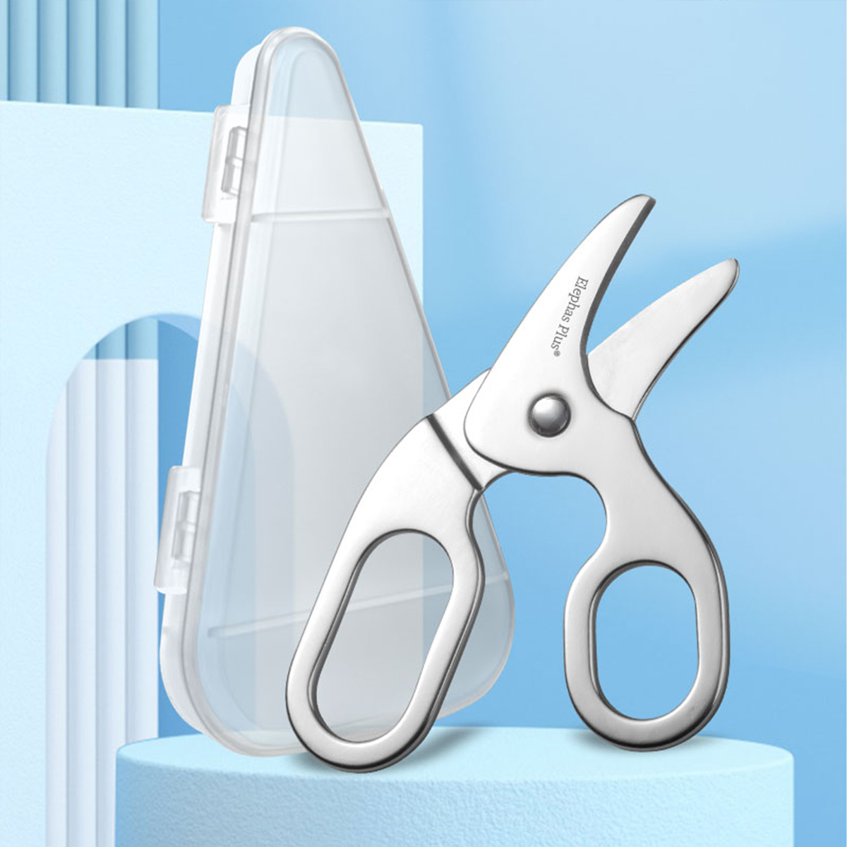 Safety Baby Food Scissors - Fo - огляд і ціна Baby Food Scissors