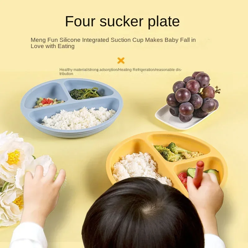3Pcs Silicone Baby Feeding Set - огляд і ціна Baby Food Menu