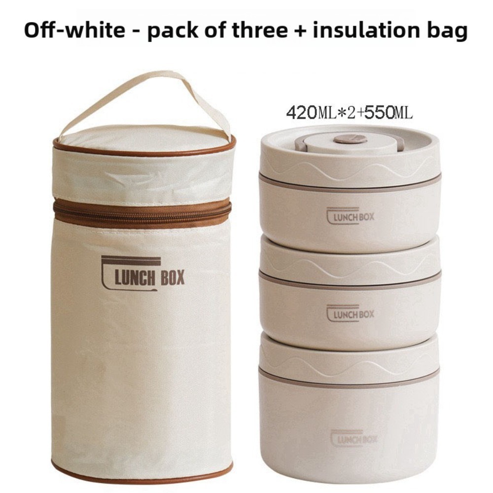 3pcs Insulated Lunch Box 304 S - огляд і ціна Baby Food Warmer
