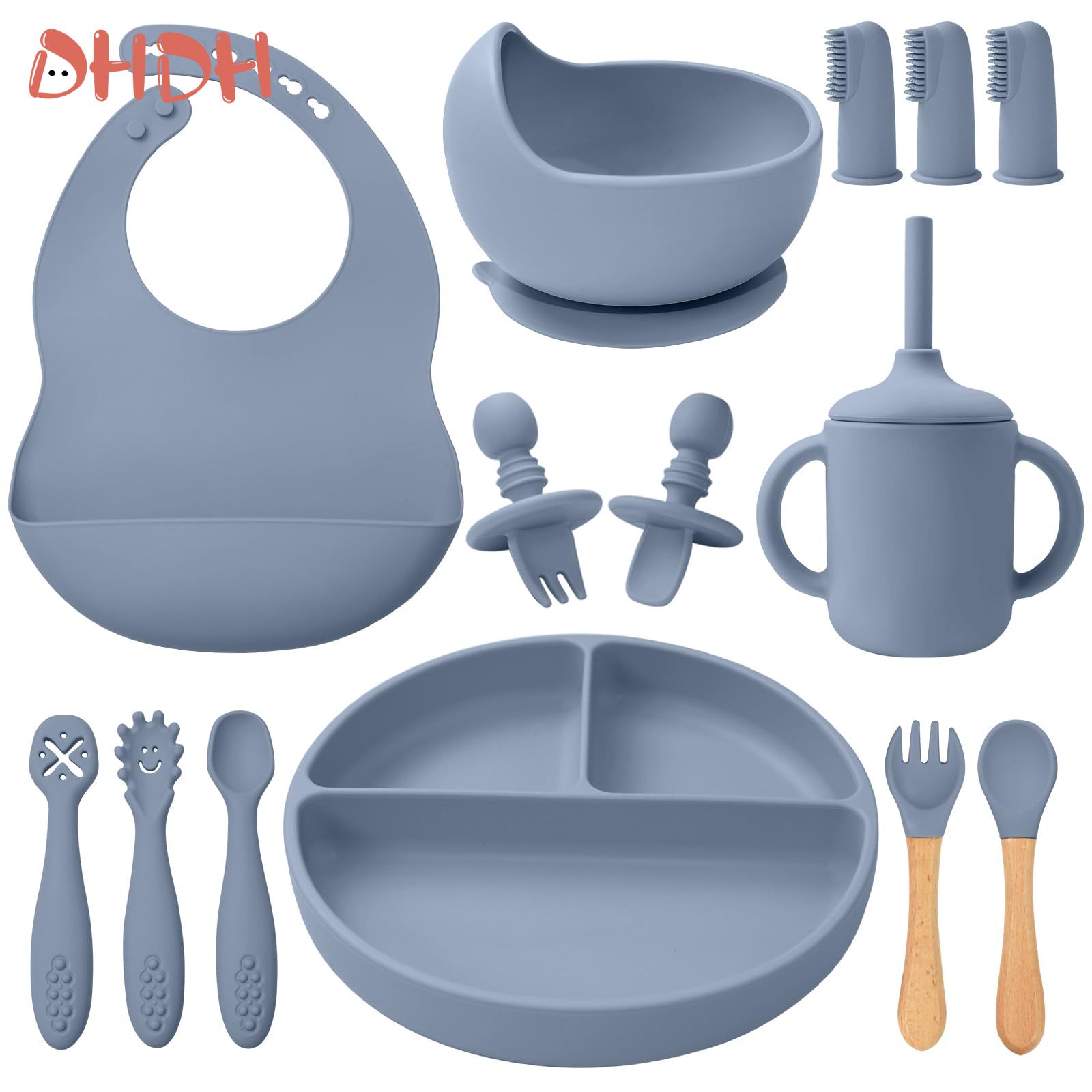 Silicone Baby Feeding Set Tabl - огляд і ціна Baby Food Menu