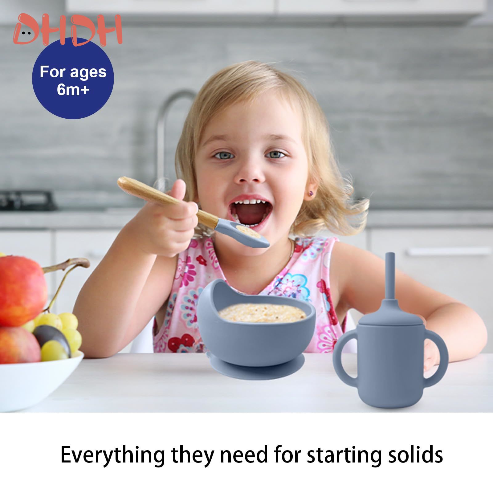 Silicone Baby Feeding Set Tabl - огляд і ціна Baby Food Menu
