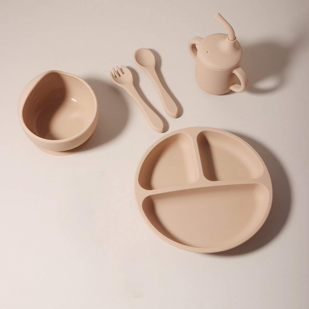 5pcs Silicone Baby Feeding Set - огляд і ціна Baby Food Menu
