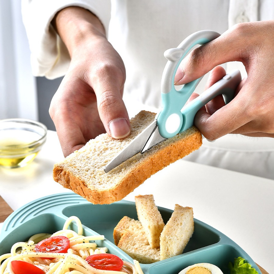 Auxiliary food scissors, food  - огляд і ціна Baby Food Scissors