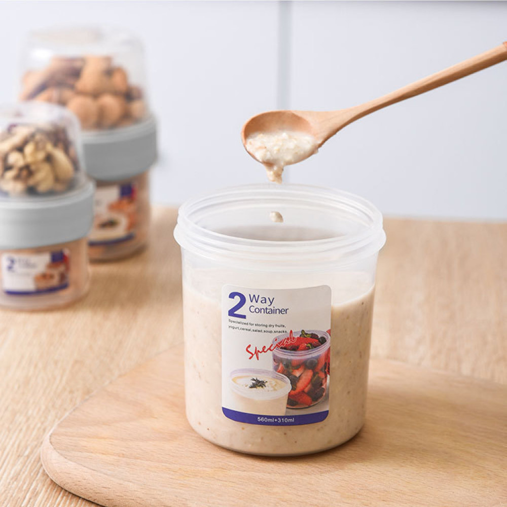 Double Layer Leakproof Food Ca - огляд і ціна Baby Food Jars With Lids